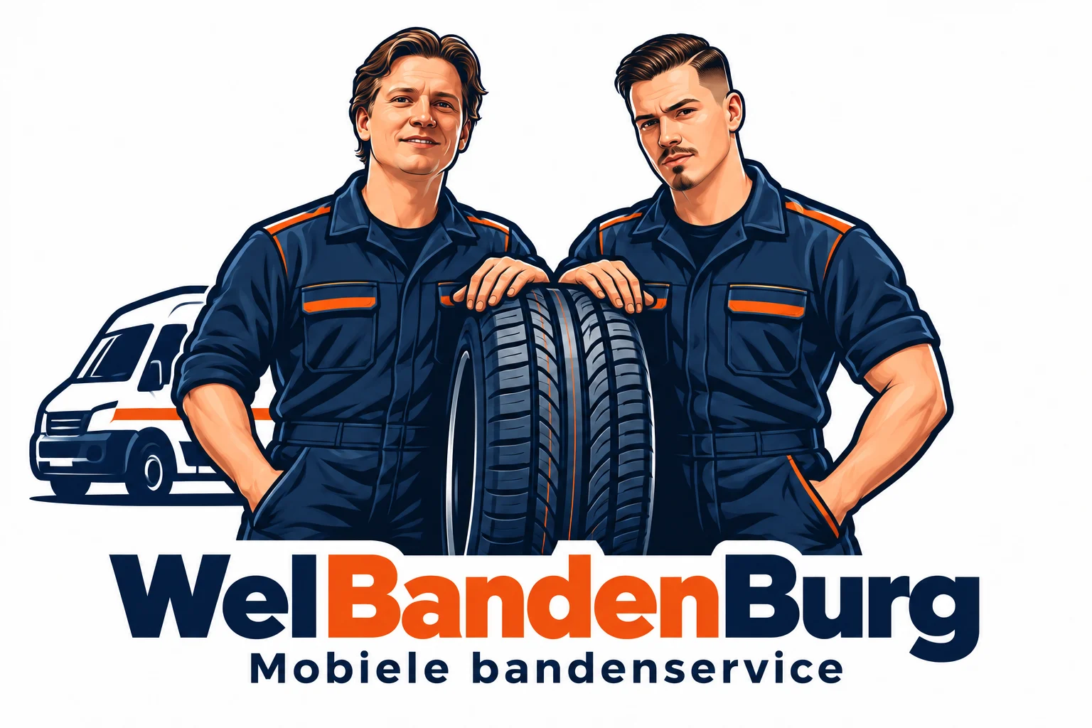 Casper en Sebastiaan van WelBandenBurg — mobiele bandenmonteurs